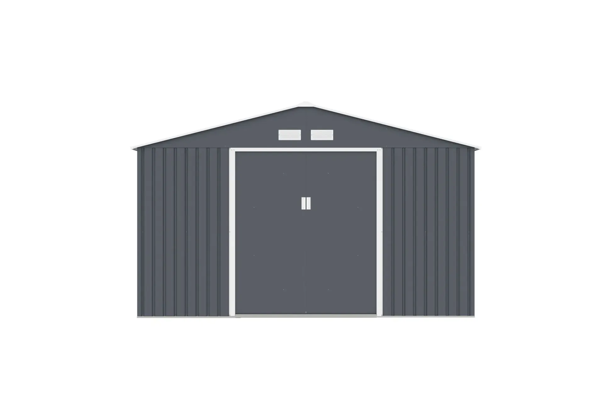 Byggesett Uterom|Lagringshus & Boder-Bod og redskapsbod Jerone 13,2 m² Mørkegrå Dark grey