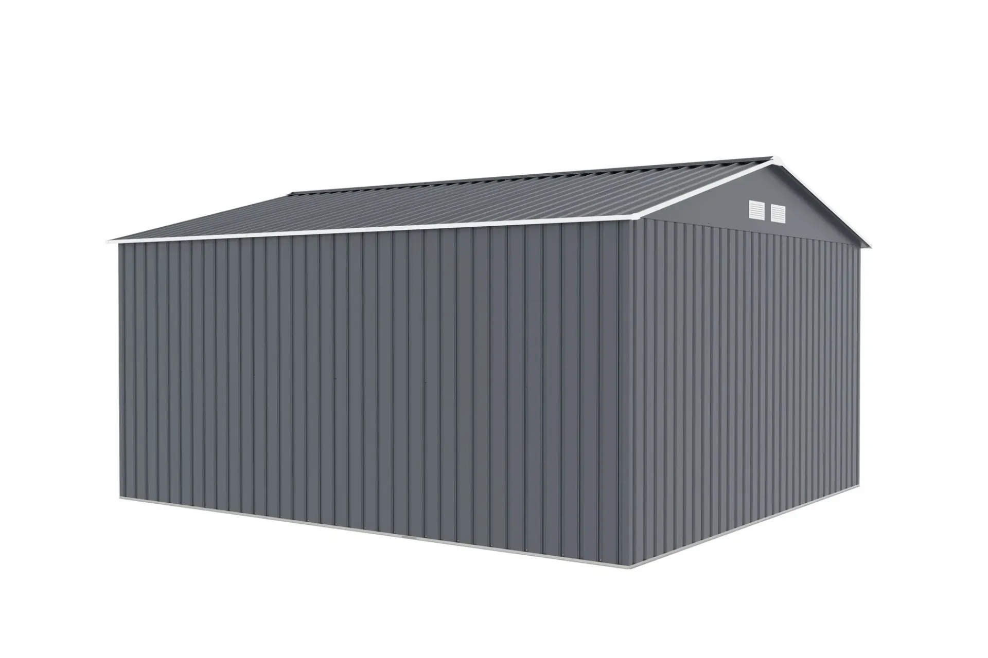 Byggesett Uterom|Lagringshus & Boder-Bod og redskapsbod Jerone 13,2 m² Mørkegrå Dark grey