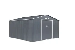 Byggesett Uterom|Lagringshus & Boder-Bod og redskapsbod Jerone 13,2 m² Mørkegrå Dark grey