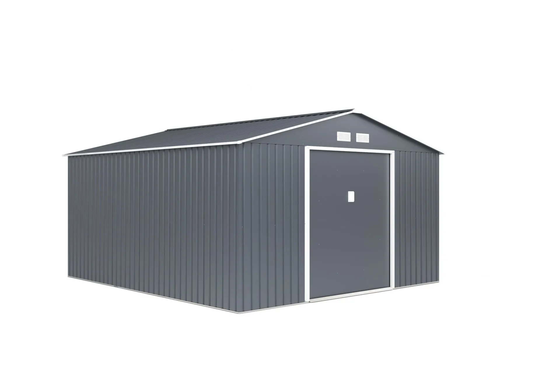 Byggesett Uterom|Lagringshus & Boder-Bod og redskapsbod Jerone 13,2 m² Mørkegrå Dark grey