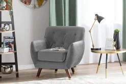 Lenestoler-BODO Lenestol Grey