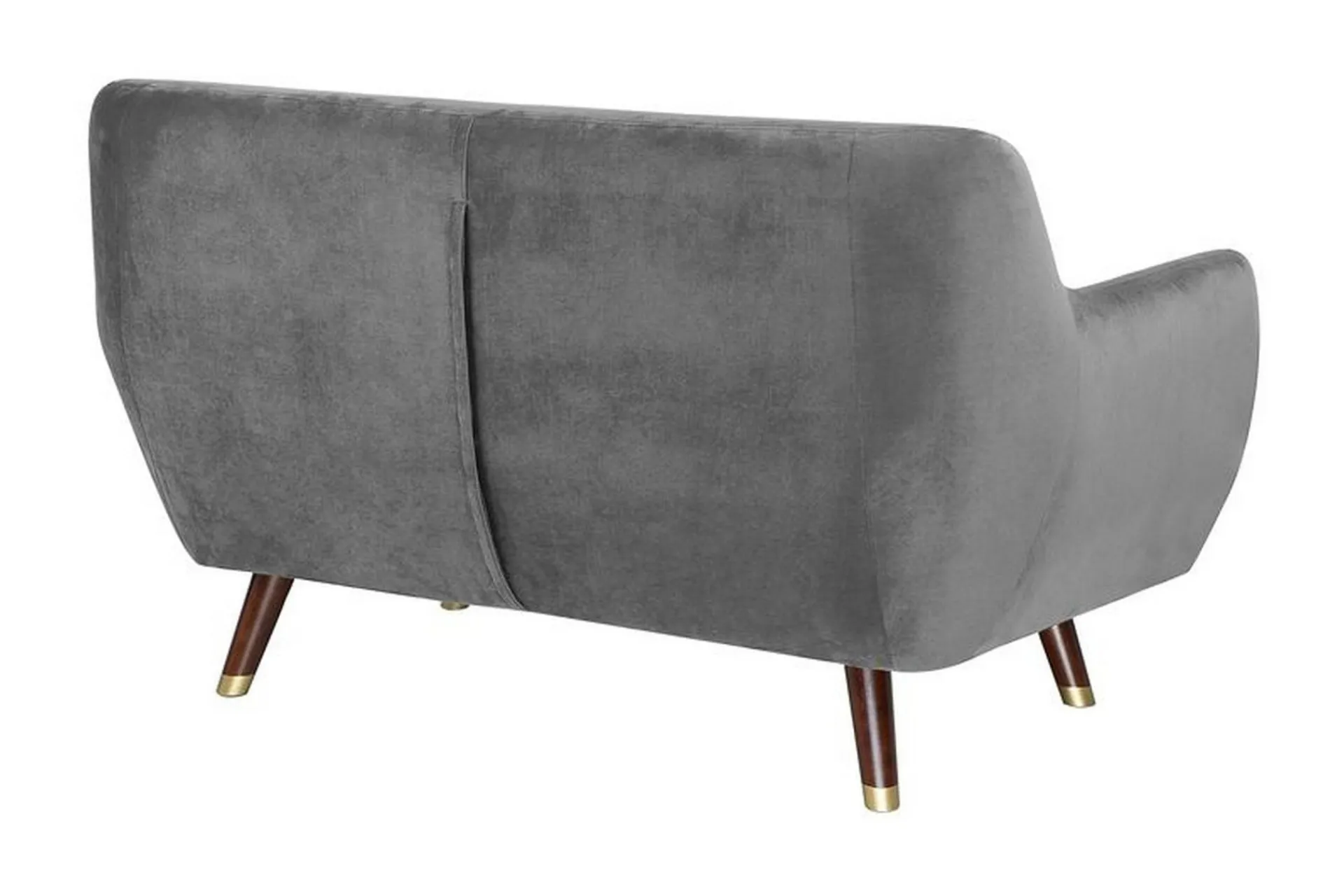 2 Seter Sofa|Velour Sofa & Fløyel Sofa-Bodo Sofa 2-Seter Ljusgrå