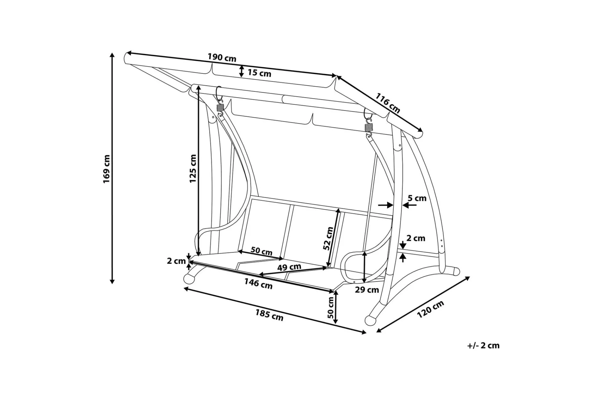 Bogart Hammock 190 cm