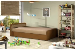 Sengeramme & Sengestamme|Seng Med Oppbevaring-Bohi Rammeseng 80x190 cm Beige