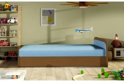 Sengeramme & Sengestamme|Seng Med Oppbevaring-Bohi Rammeseng 80x190 cm Blå
