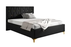 Sengeramme & Sengestamme|Seng Med Oppbevaring-Boisdale Sengeramme 160x200 cm Svart