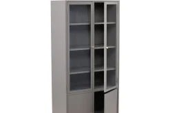 Venture Home Bokhylle Bakal Bokhylle 80x40,5x190 cm Ljusgrå