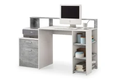 Bolton Skrivebord 139 cm med Oppbevaring