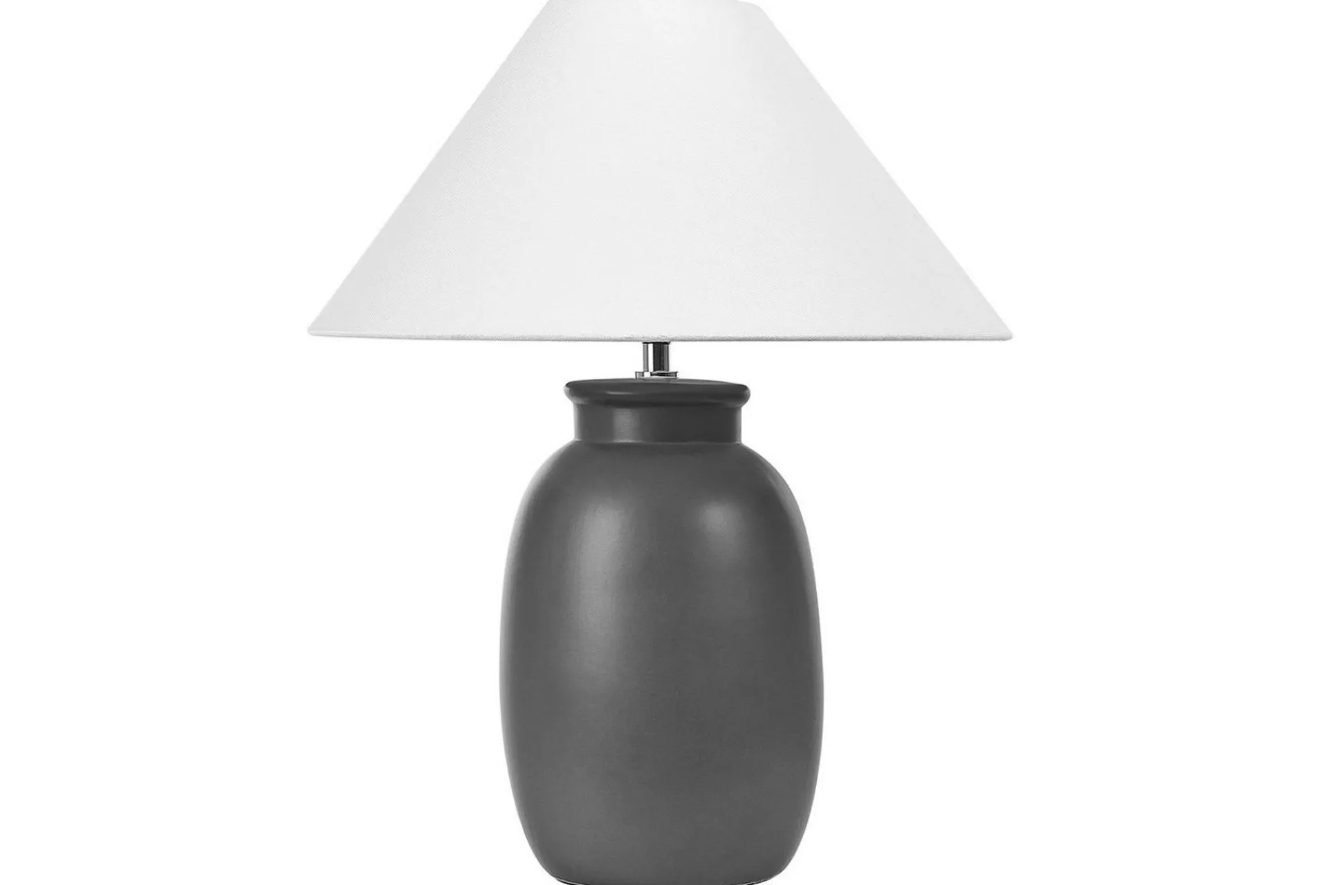 Nattbordslampe|Bordlampe-Bomila Bordlampe 52 cm E27 Svart,Hvit