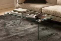 Andrarum Bonisiolo Rektangulært Sofabord i Glass 110 cm