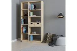 Bokhylle-Bookshelf Eik Natur