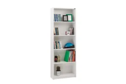Bokhylle-Bookshelf Hvit