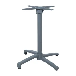 Tilbehør Utendørs|Vedlikehold Hagemøbler-Bordbein HOME4YOU Bistro 67x67x72 cm Grå