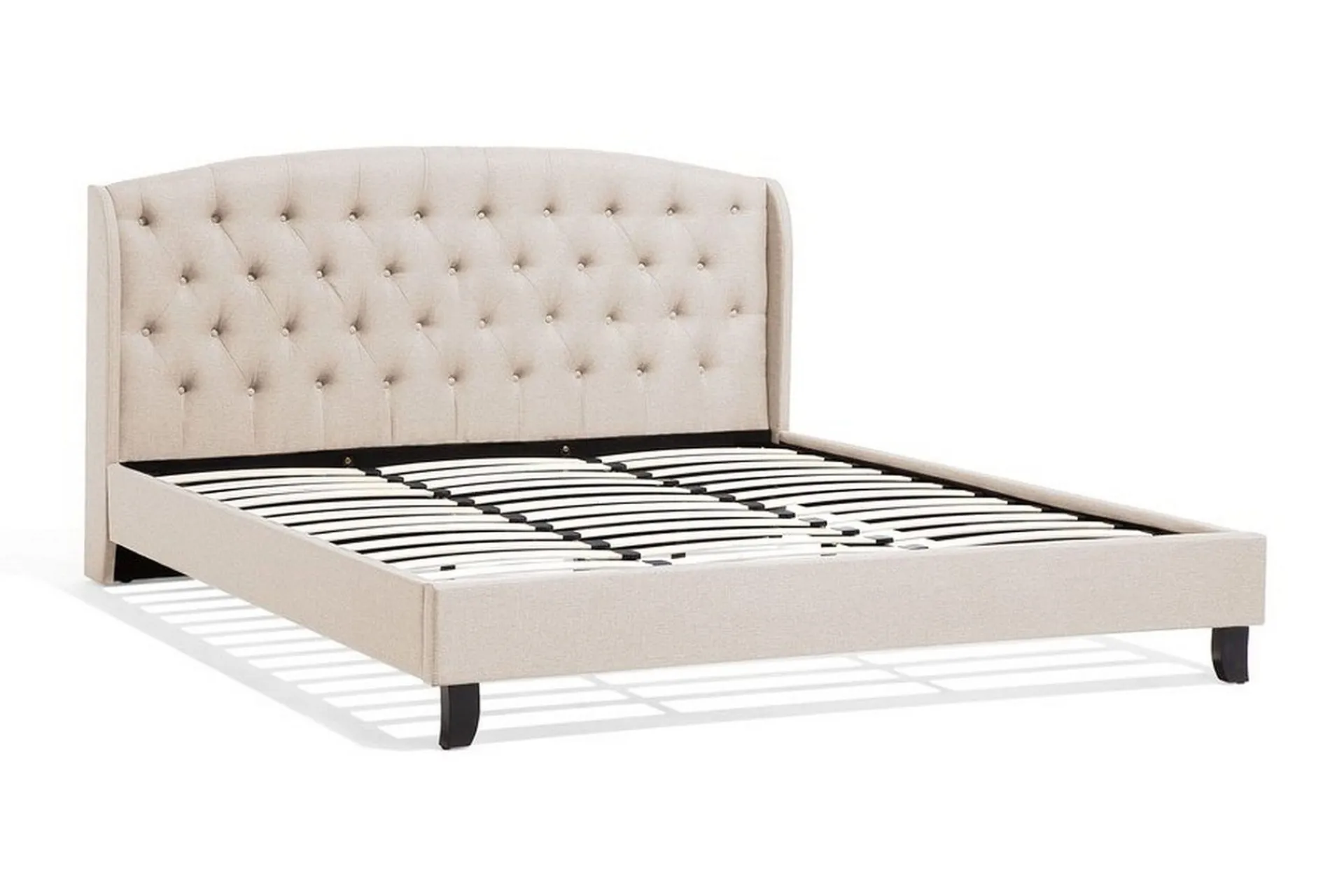 Bedly Sengeramme & Sengestamme-Bordeau Dobbeltseng 180 | 200 cm Beige