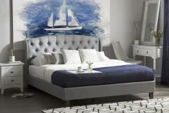 Bedly Sengeramme & Sengestamme-Bordeau Dobbeltseng 140 | 200 cm Grey