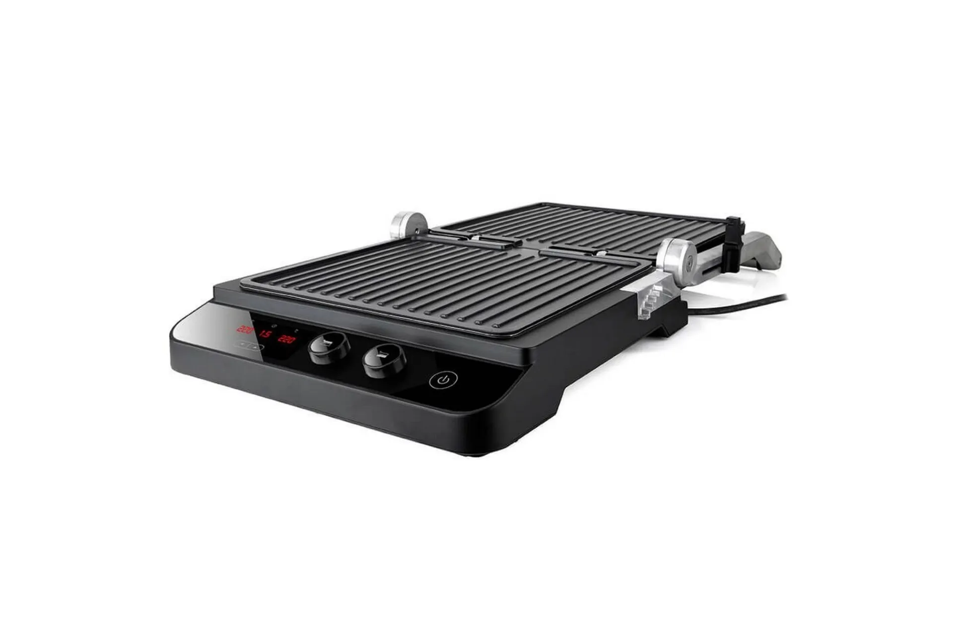 Black+Decker Bordgrill Børstet Stål Temp Kontroller 2000W