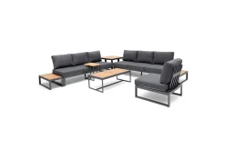 Hillerstorp Balkongmøbler-Bord Oxelunda 113 x 55 cm Grå Grey