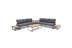 Hillerstorp Balkongmøbler-Bord Oxelunda 113 x 55 cm Grå Grey