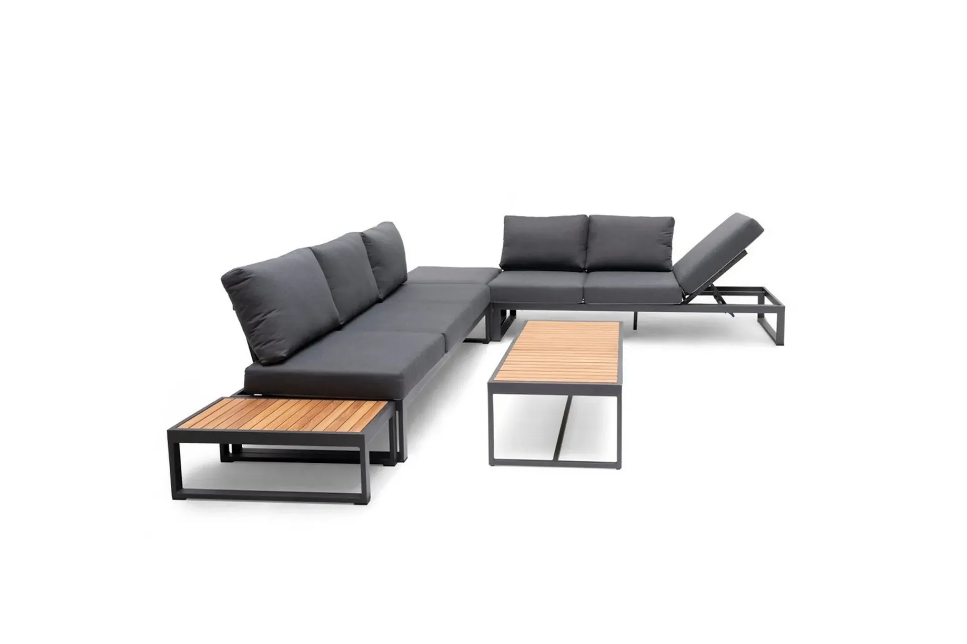 Hillerstorp Balkongmøbler-Bord Oxelunda 113 x 55 cm Grå Grey