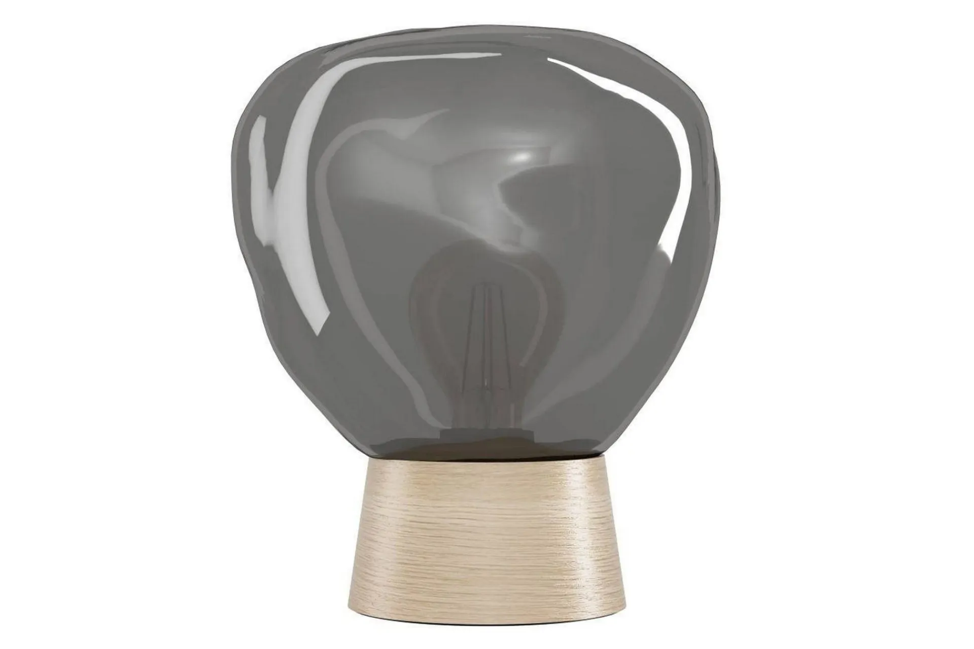 Bordlampe-Bordlampe Eglo Magacela Grå/Transparent Brun,Mørkegrå