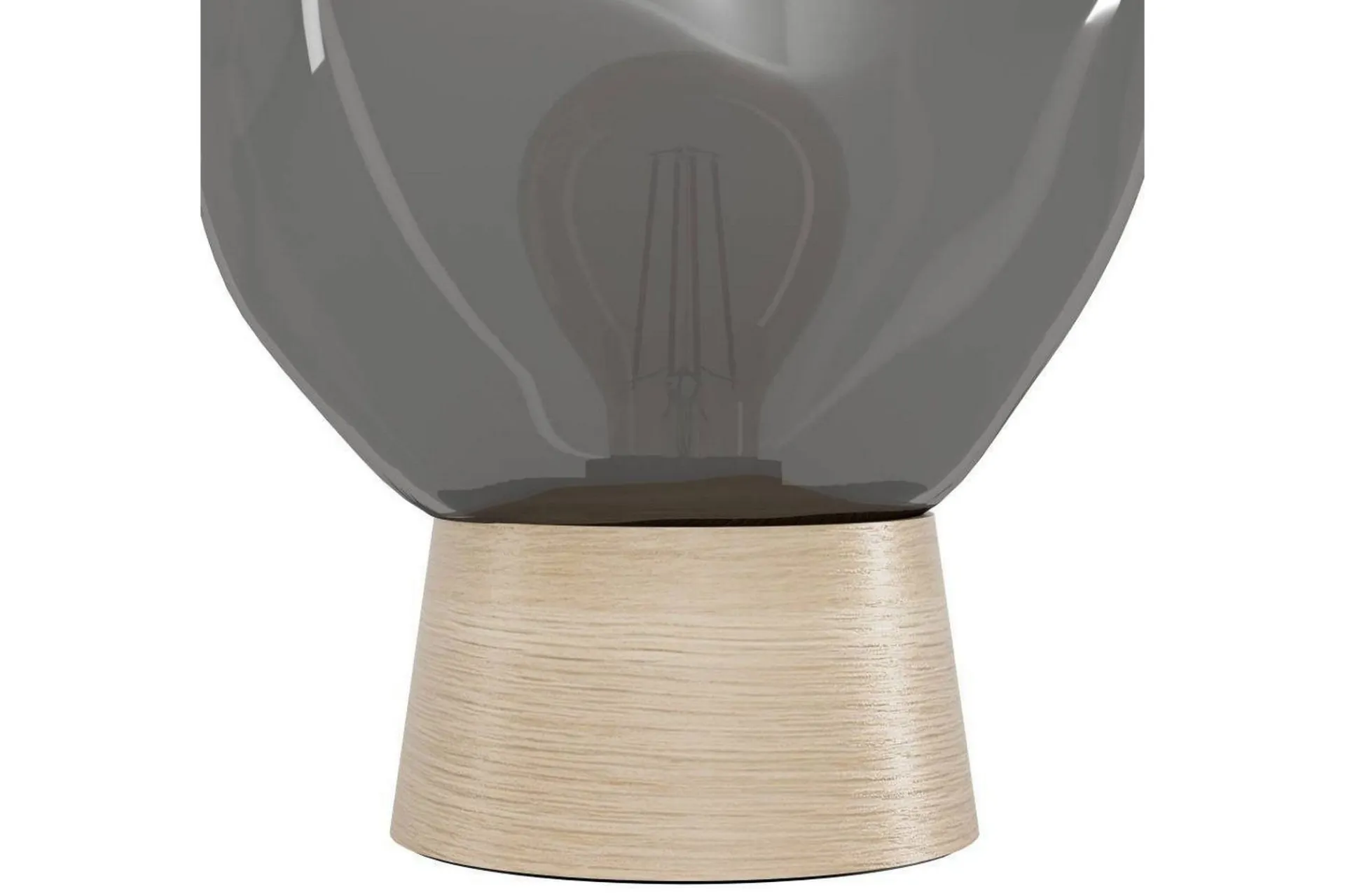Bordlampe-Bordlampe Eglo Magacela Grå/Transparent Brun,Mørkegrå