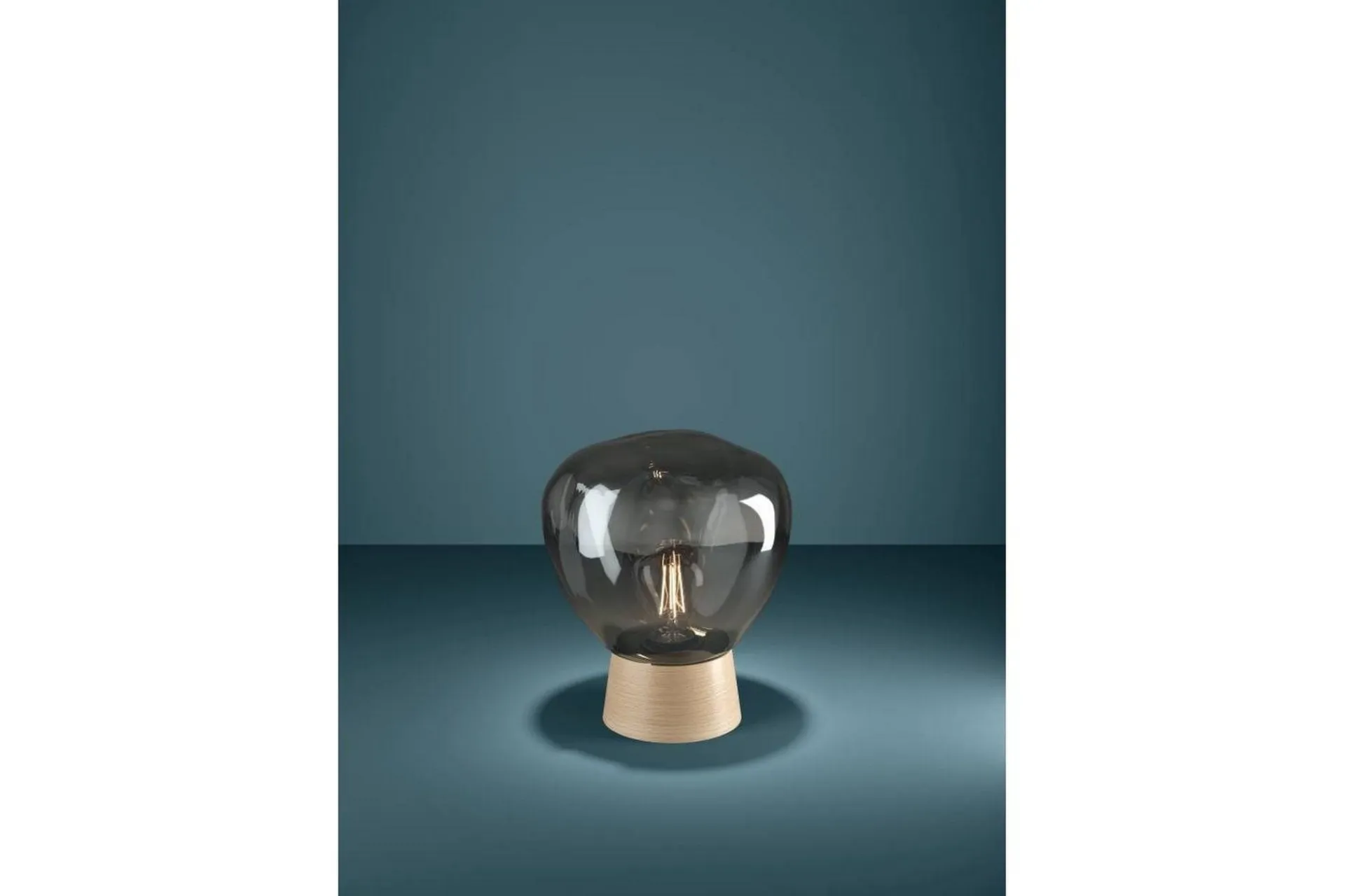Bordlampe-Bordlampe Eglo Magacela Grå/Transparent Brun,Mørkegrå