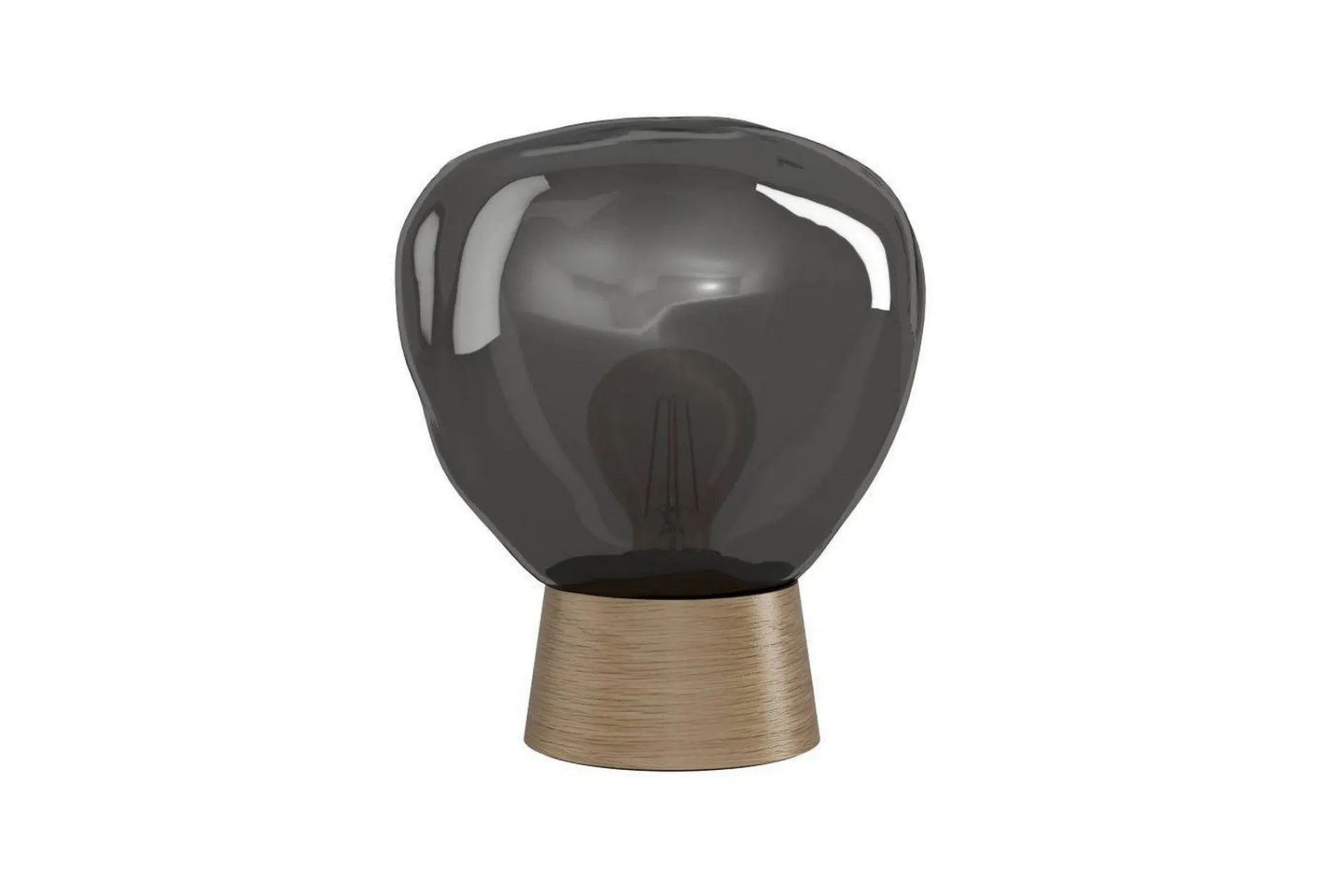 Bordlampe-Bordlampe Eglo Magacela Grå/Transparent Brun,Mørkegrå
