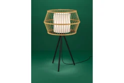 Nattbordslampe|Bordlampe-Bordlampe Eglo Monterroso Natur Svart,Natur