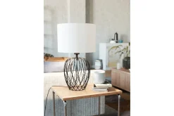 Eglo Nattbordslampe|Bordlampe-Bordlampe Nimlet Svart Hvit Svart,Hvit