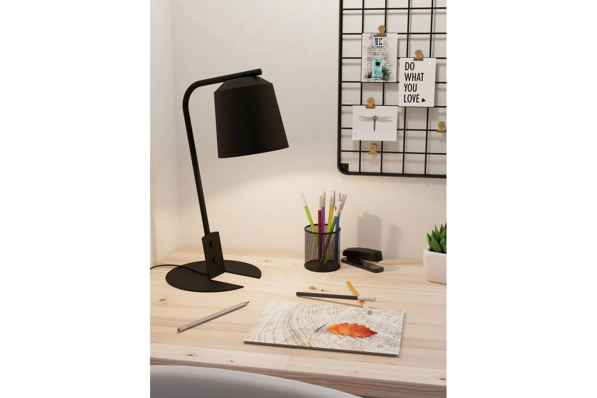Eglo Bordlampe-Bordlampe Oneda Svart,Hvit