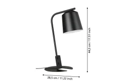 Eglo Bordlampe-Bordlampe Oneda Svart,Hvit