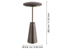 Eglo Bordlampe-Bordlampe Piccola med touch mørk Bronse
