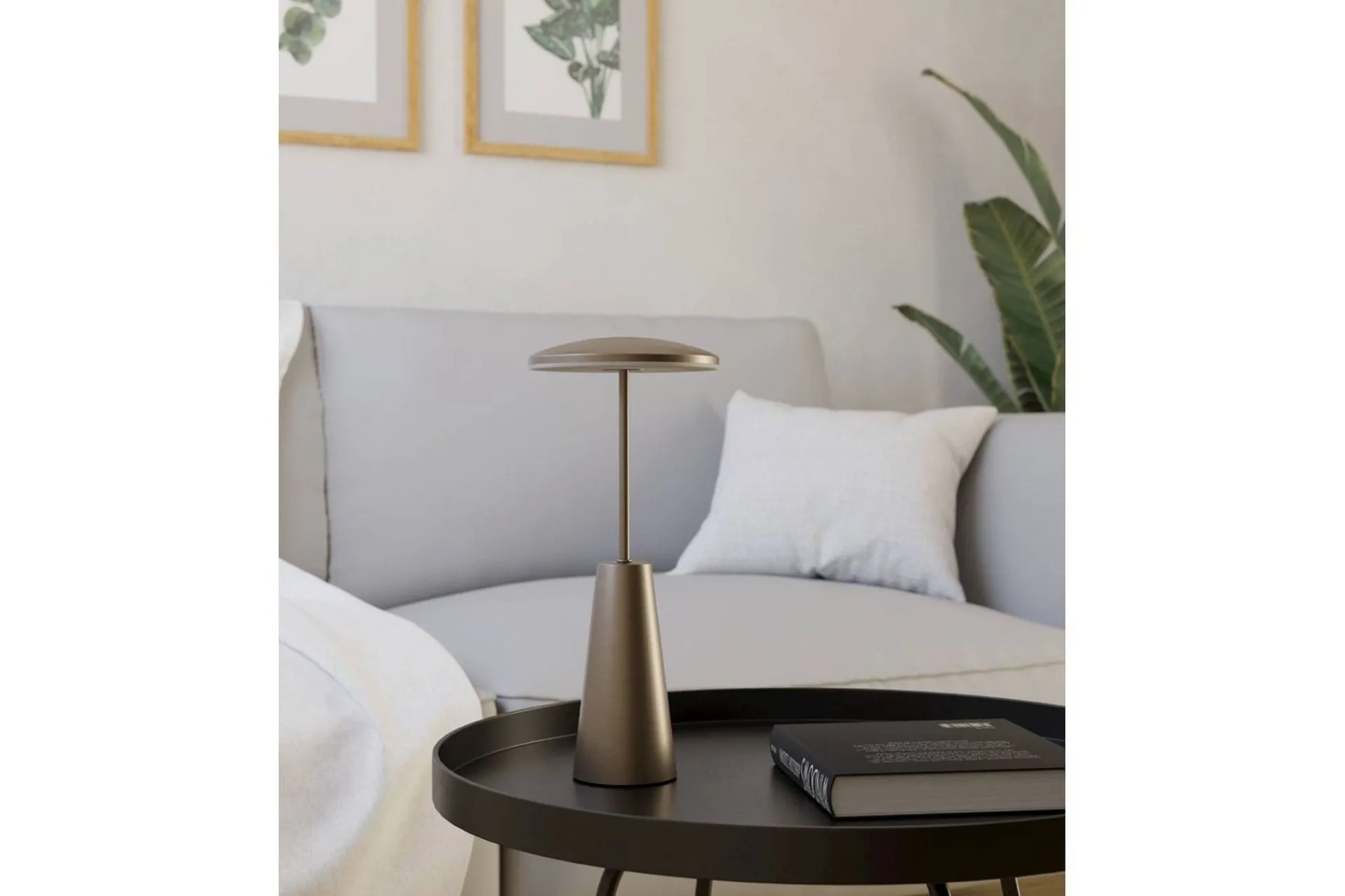 Eglo Bordlampe-Bordlampe Piccola med touch mørk Bronse