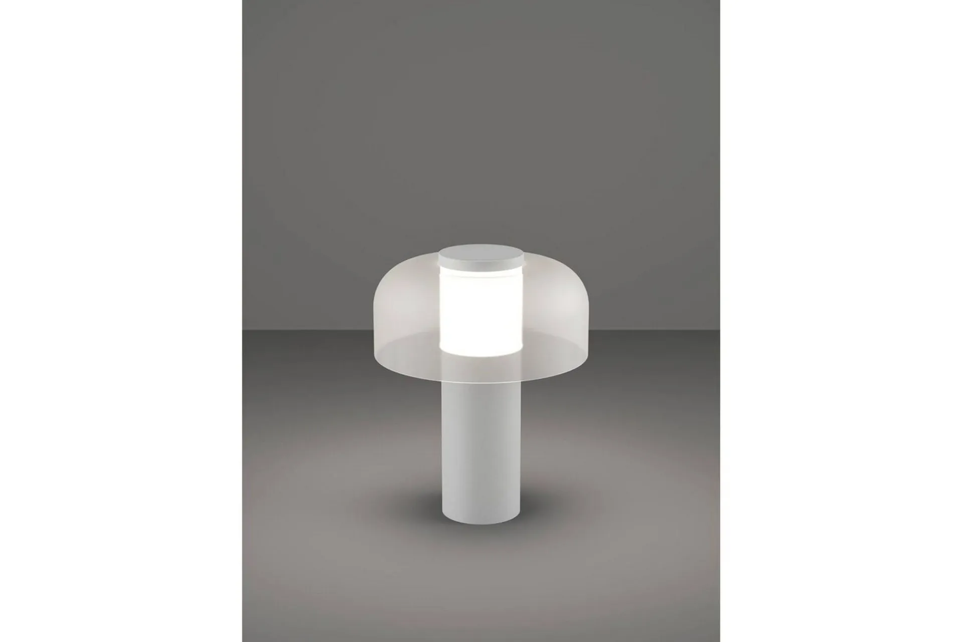 Eglo Nattbordslampe-Bordlampe Ponente med Touch /Satineret Hvit
