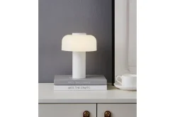 Eglo Nattbordslampe-Bordlampe Ponente med Touch /Satineret Hvit