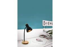 Eglo Bordlampe Veradal Svart, Brun