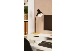 Eglo Bordlampe Veradal Svart, Brun