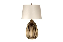 Nattbordslampe|Bordlampe-Bordlampe Elstead Lighting Newham Bronse,Elfenben
