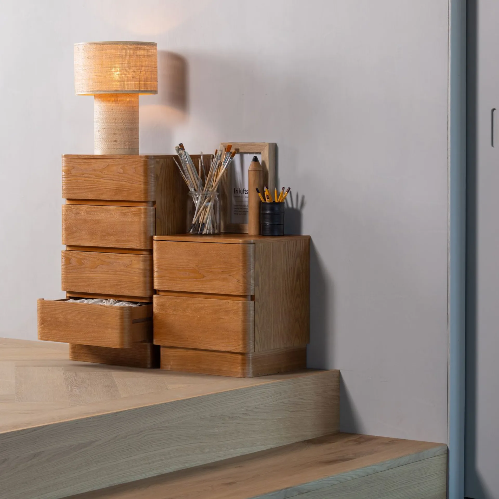 WOOOD Bordlampe Syro 28 cm