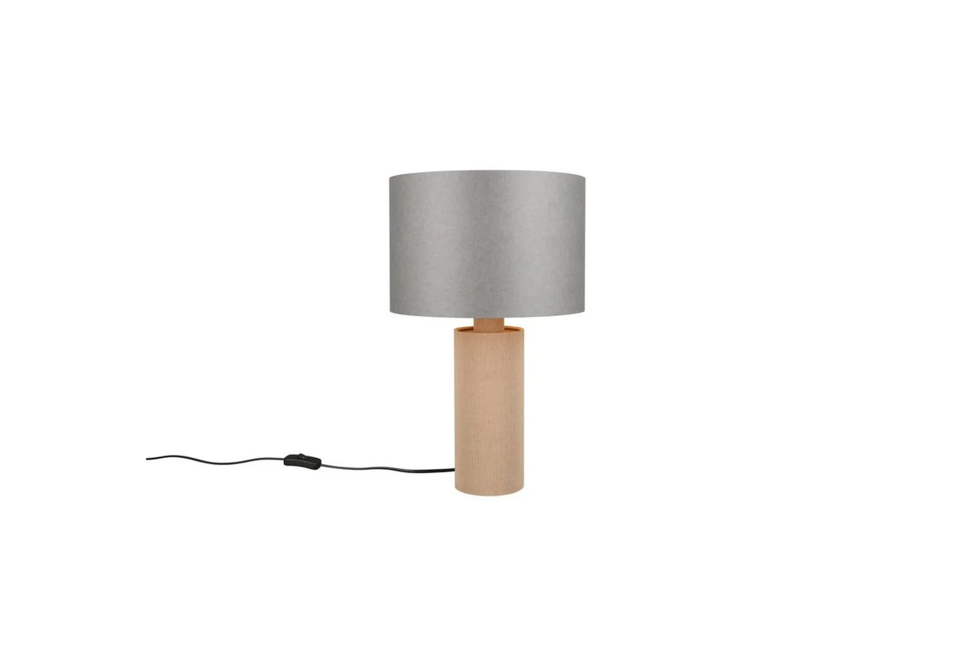Trio Lighting Nattbordslampe|Bordlampe-Bordlampe TRIO Canio 48 cm Natur