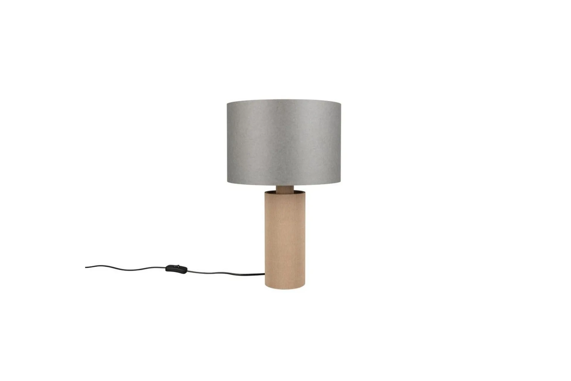 Trio Lighting Nattbordslampe|Bordlampe-Bordlampe TRIO Canio 48 cm Natur