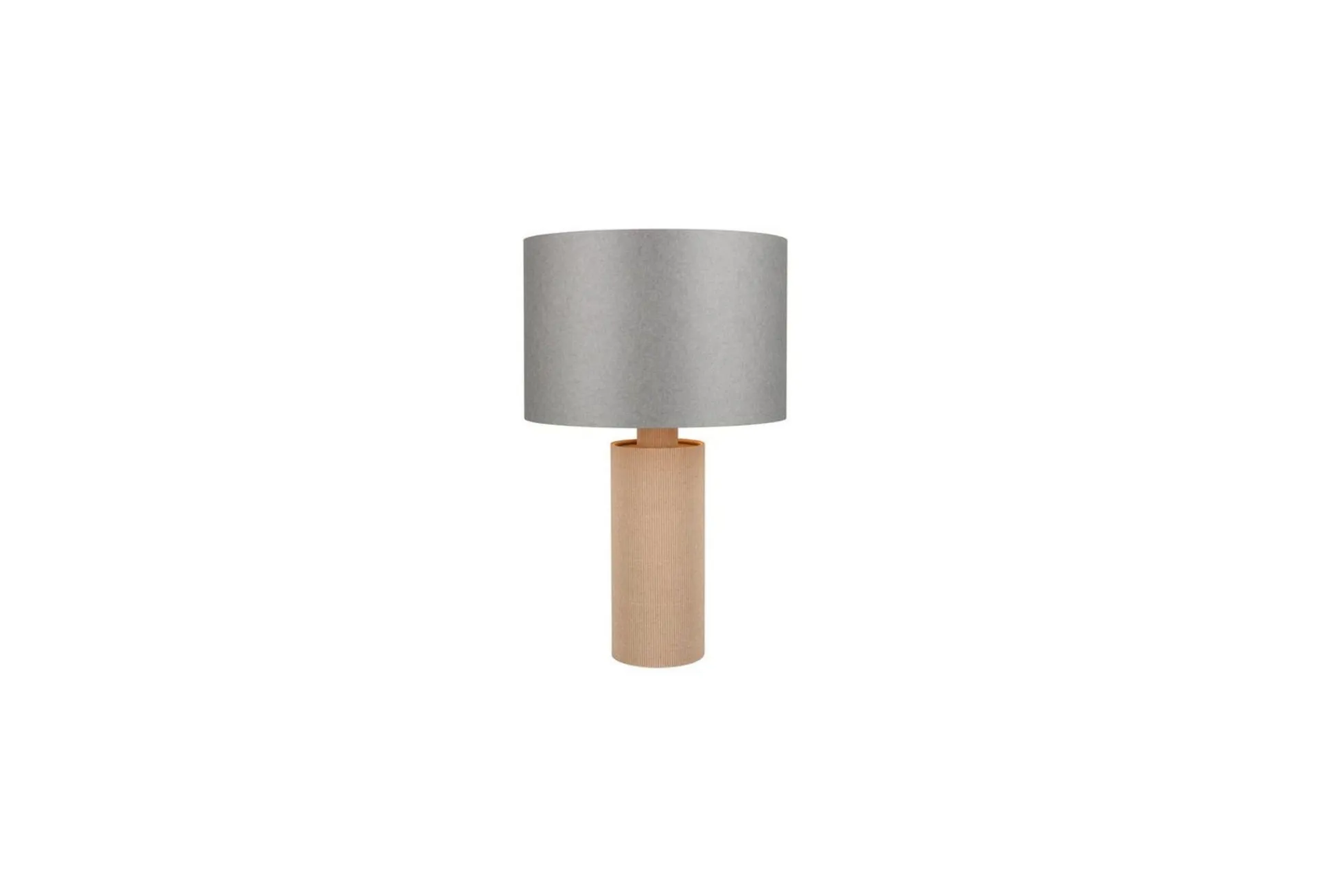 Trio Lighting Nattbordslampe|Bordlampe-Bordlampe TRIO Canio 48 cm Natur