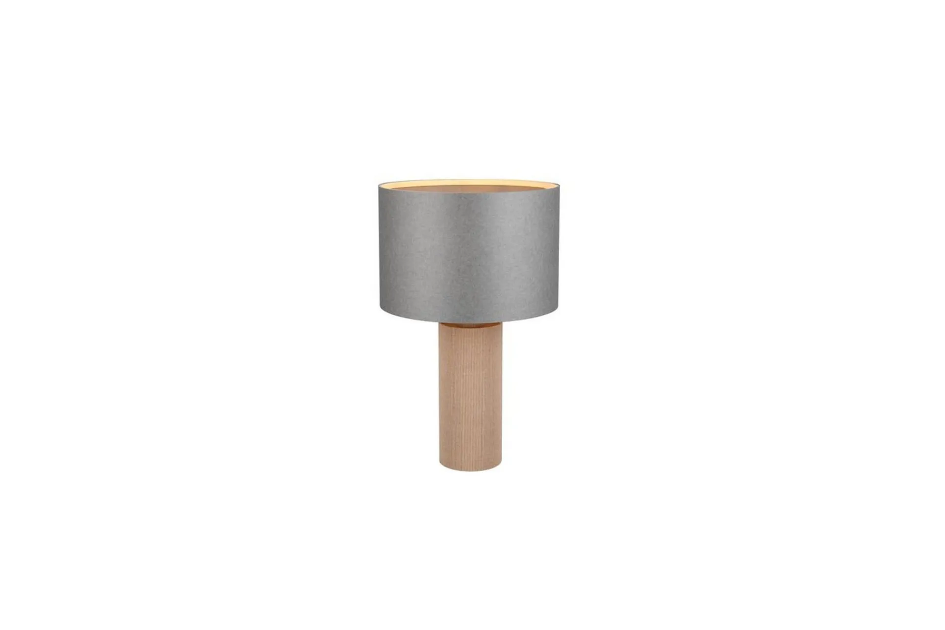 Trio Lighting Nattbordslampe|Bordlampe-Bordlampe TRIO Canio 48 cm Natur
