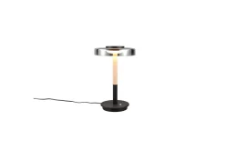 Trio Lighting Nattbordslampe|Bordlampe-Bordlampe TRIO Celeste Matt svart/krom/tre Grafittgrå,Kobber,Bronse