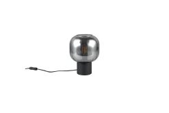 Trio Lighting Nattbordslampe|Bordlampe-Bordlampe TRIO Diva Matt /krom Svart