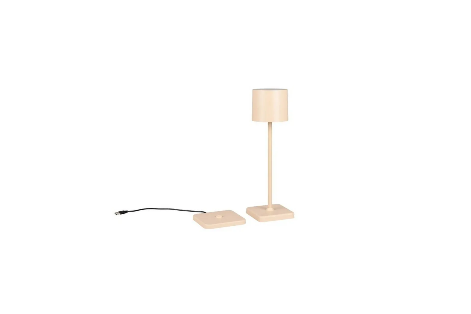 Trio Lighting Nattbordslampe|Bordlampe-Bordlampe TRIO Fernandez Sand