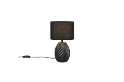 Trio Lighting Bordlampe TRIO Melva Svart