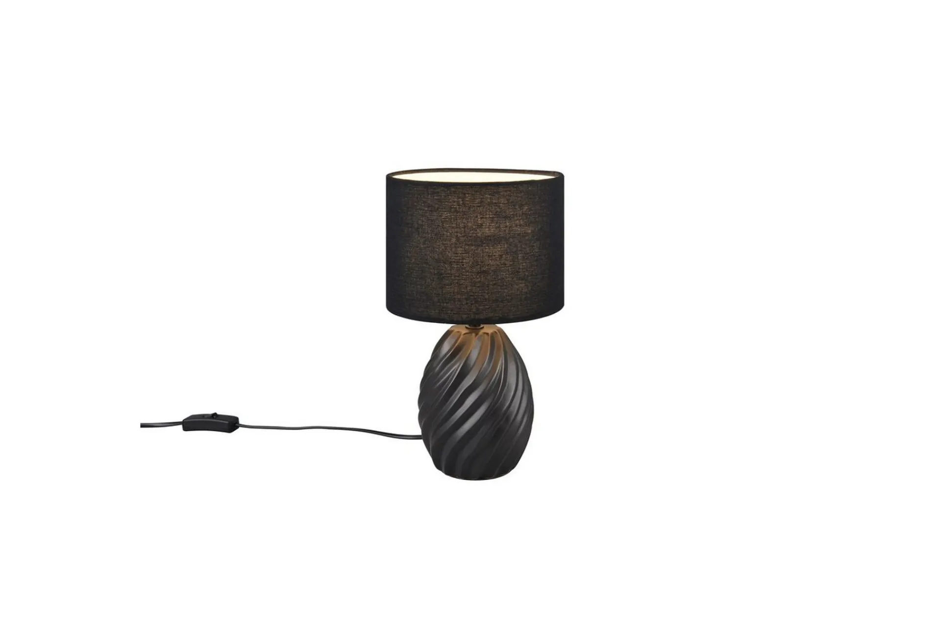 Trio Lighting Bordlampe TRIO Melva Svart