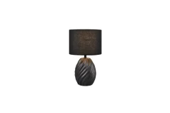 Trio Lighting Bordlampe TRIO Melva Svart
