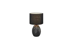 Trio Lighting Bordlampe TRIO Melva Svart